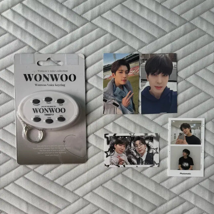 [BUNJANG] Seventeen Wonwoo Voice Keyring / 급처) 세븐틴 원우 보이스키링