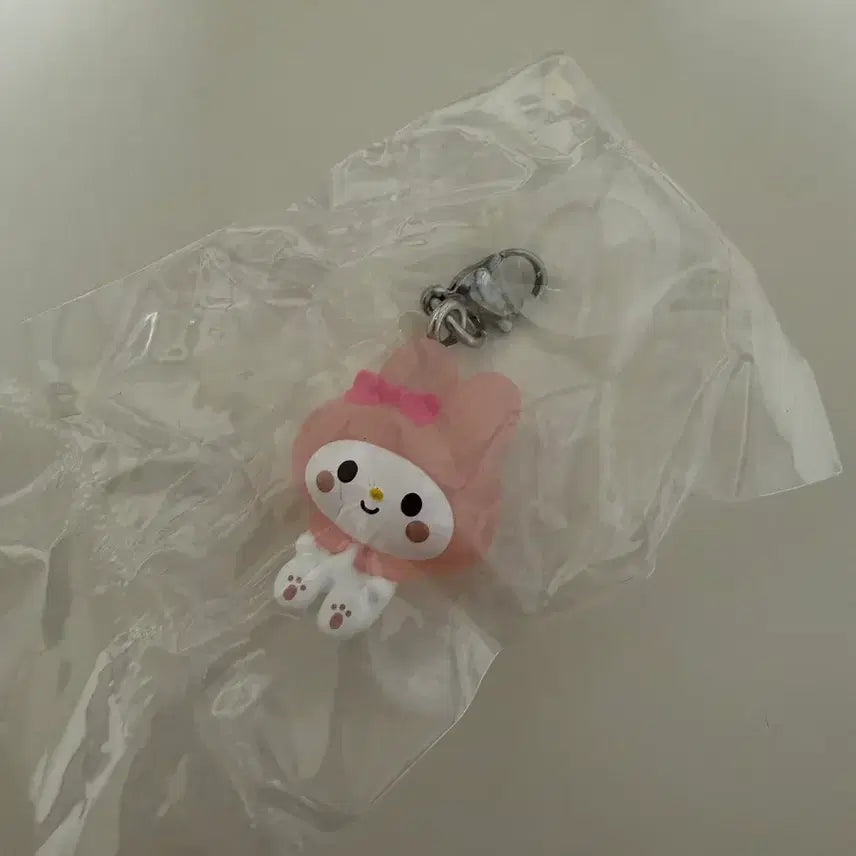 [BUNJANG] Sanrio Yuruto Gacha Keychain - My Melody / [미개봉] 산리오 유루토 메지루시 가챠 우사하나마이멜로디마론크림쿠로우사