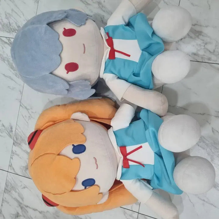[BUNJANG] Evangelion China Exclusive Dolls Bundle - Rei Ayanami &amp; Asuka Langley / 에반게리온 중국한정 인형 일괄 이치방쿠지 제일복권 레이 아스카