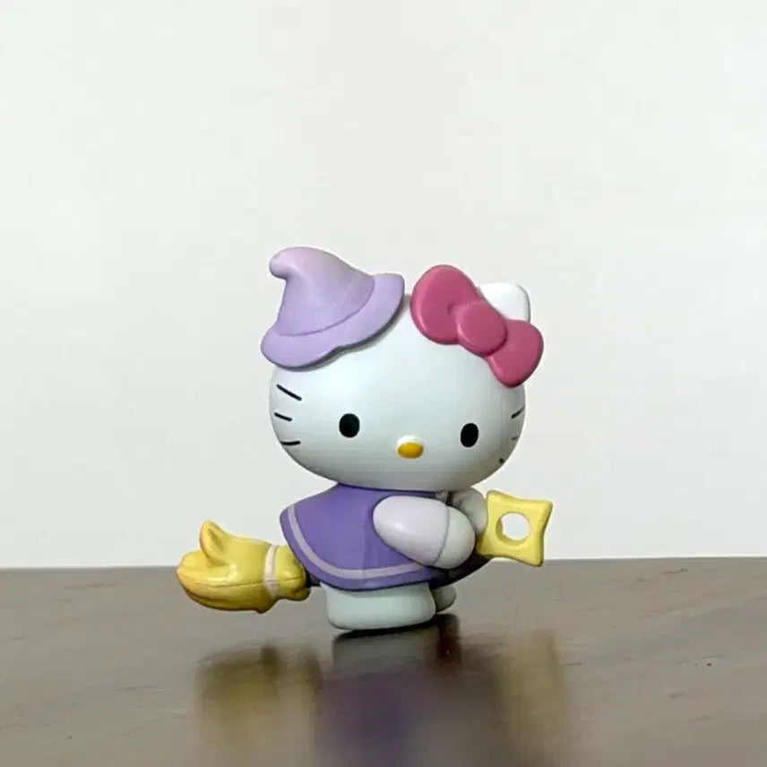 [BUNJANG] Sanrio Hello Kitty Magical Study Series Figurine - Broom / 산리오 헬로키티 마법공부 시리즈 랜덤 피규어 - 빗자루