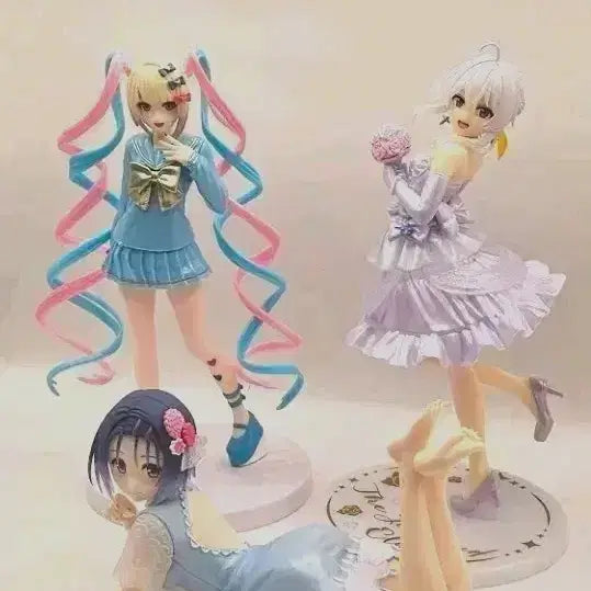 [BUNJANG] Needy Girl Overdose Tenshi-chan, Irena, Haruna 3-Figure Set Prize Figures / [미개봉]미소녀 피규어 3종 / 텐시짱(오버도즈)+이레이나+하루나