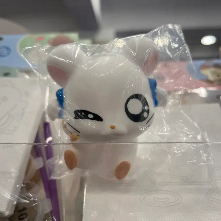 [BUNJANG] Hamtaro Ribon Soft Vinyl Figure / 방가방가 햄토리 리본이 말랑말랑 소프비 피규어