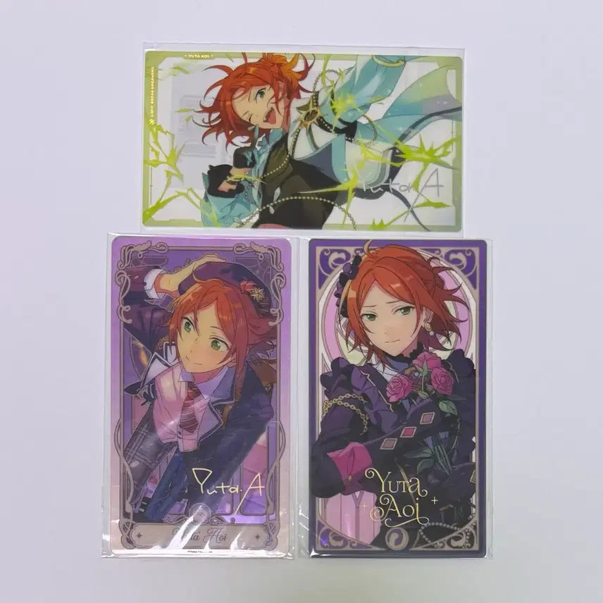 [BUNJANG] Ensemble Stars Yuuta Hiyori Prism Cheki Card 9th Anniversary Winter Fantasy / 앙스타 유우타 프리즘 클리어카드 프리즈매틱 글로우 9주년 겨울 판타지