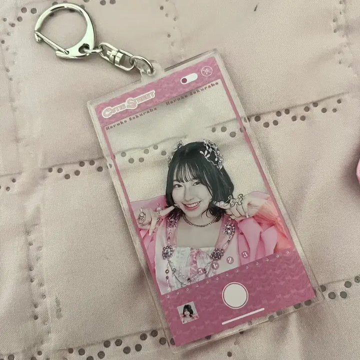 [BUNJANG] Q-sto Sakuraba Haruka Acrylic Keychain / 큐스토 사쿠라바 하루카 아크릴 키링