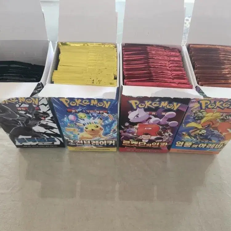 [BUNJANG] Pokemon Card Search Packs Bundle / 포켓몬카드 서치팩 96팩 (택포)