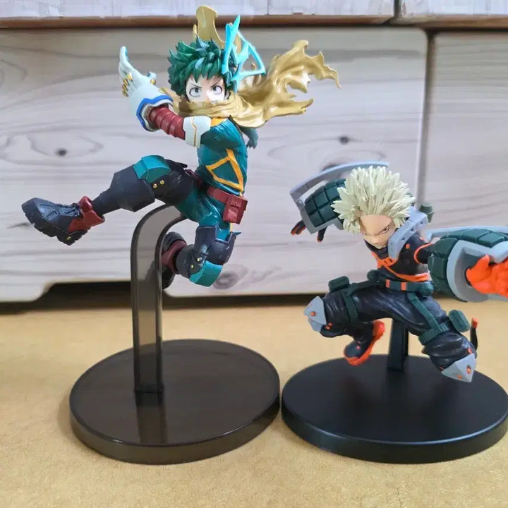 [BUNJANG] GIGO My Hero Academia Izuku Midoriya &amp; Katsuki Bakugo Bundle Figure Set / GIGO 나히아 바쿠고 미도리야 일괄 양도판매