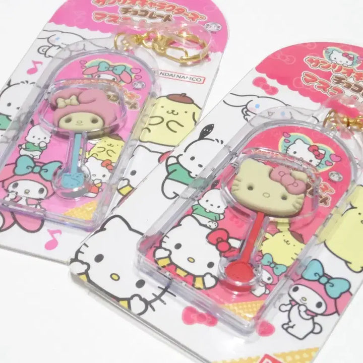 [BUNJANG] Sanrio Hello Kitty My Melody Chocolate Keychain Bundle Set / 산리오 헬로키티 마이멜로디 초콜릿 키링판매(일괄)