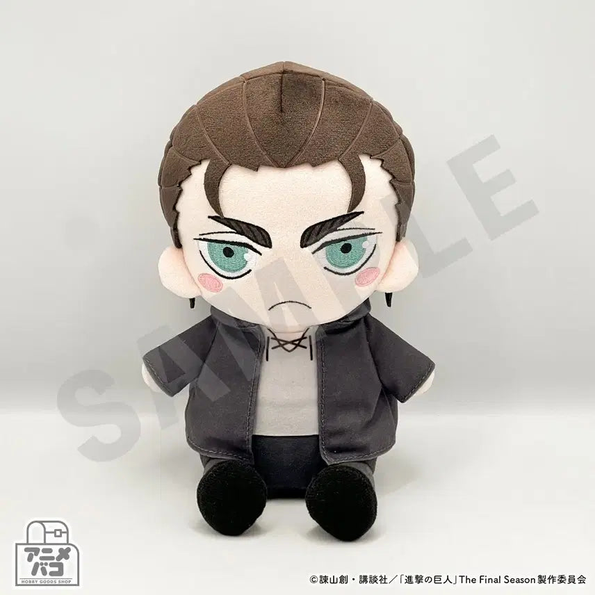 [BUNJANG] Attack on Titan Eren Yeager Dakko Nui Plush Doll / 진격의거인 에렌 예거 닷코 누이 누이구루미 인형