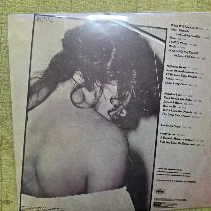 [BUNJANG] Linda Ronstadt A Retrospective 2LP Vinyl / 린다론스테드 2Lp