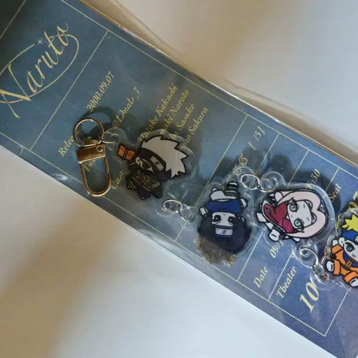 [BUNJANG] Naruto Unofficial Goods Keychain / 나루토 비공식굿즈 키링