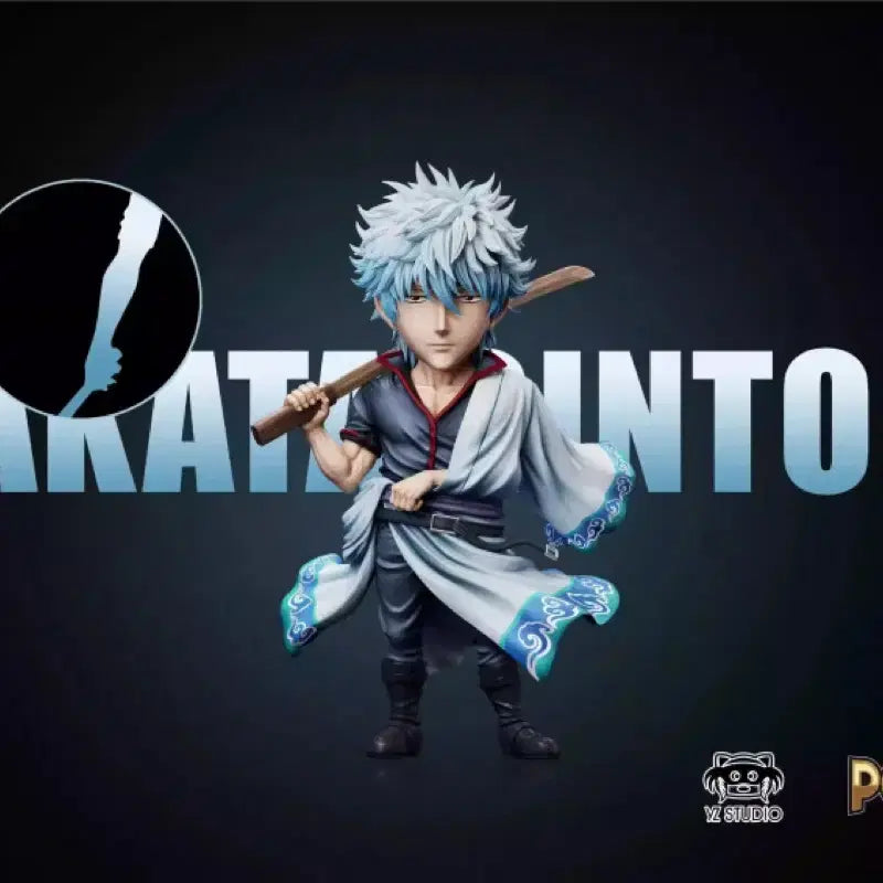 [BUNJANG] Gintama Sakata Gintoki Power x yz Resin World Collectable Figure (Sealed) / 은혼 사카타 긴토키 (Power x yz) 레진 월콜