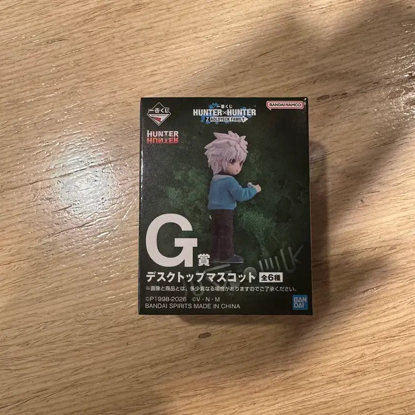 [BUNJANG] Hunter x Hunter Killua Zoldyck Family Desk Mascot / 헌터X헌터 데스크탑 마스코트 키르아 조르딕 패밀리 쿠지