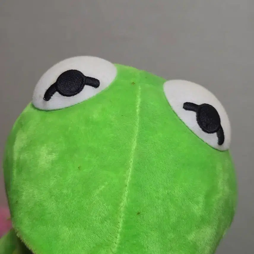 [BUNJANG] Muppet Kermit Doll Backpack Bag / 머펫 커밋 인형 백팩 가방