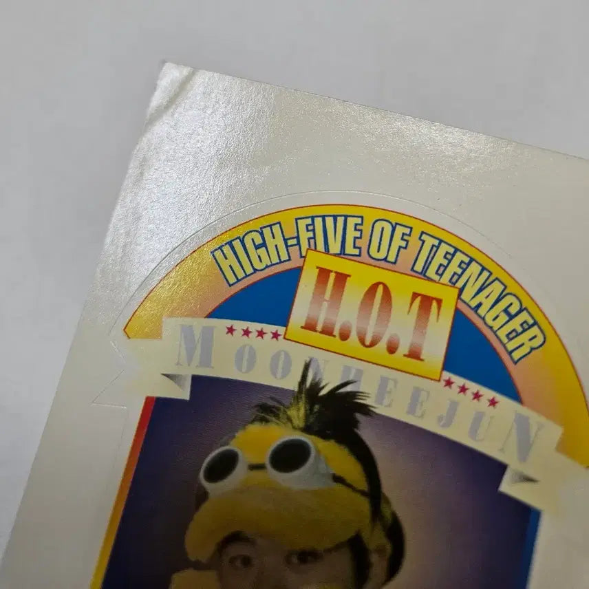 [BUNJANG] H.O.T Moon Hee-jun 90s Vintage Sticker Set / 가수 그룹 h.o.t 에쵸티 문희준 90년대 문방구 고전 스티커