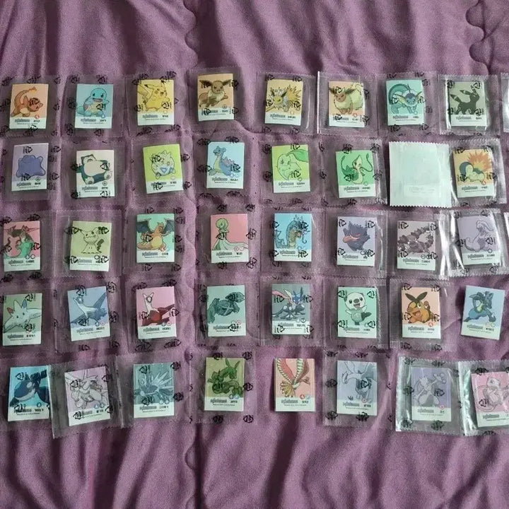 [BUNJANG] Pokemon Nacho Sticker Full Set Ttibs / 포켓몬 나쵸 스티커 전종 띠부씰