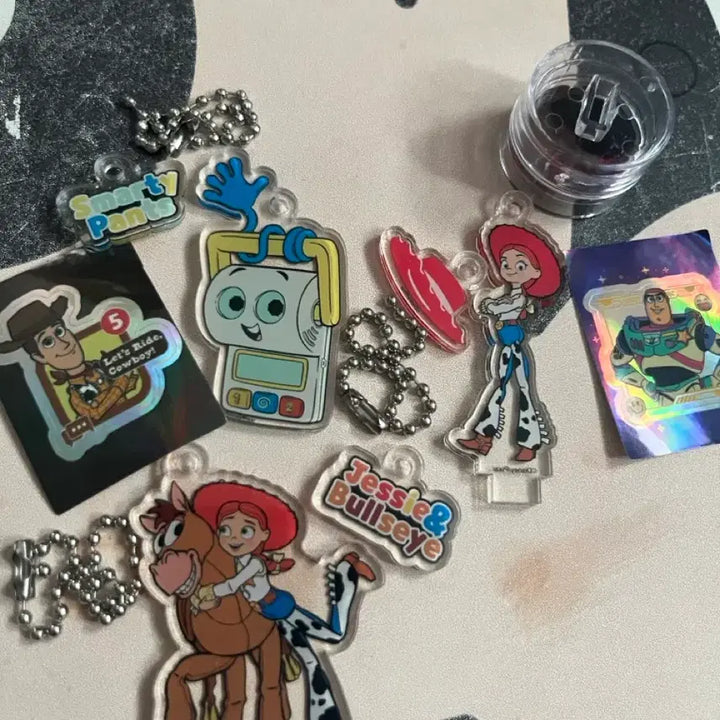 [BUNJANG] Toy Story 5 Stamp + Acrylic Keyring Set / 토이스토리5 시크릿 토이스토리 스탬프 + 아크릴키링 2종