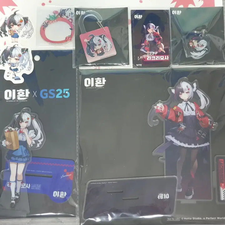 [BUNJANG] Leehwan Lacrimosa Acrylic Goods Bundle Set / 이환 라크리모사 아크릴 굿즈