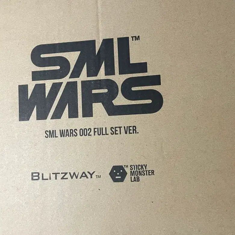 [BUNJANG] Blitzway Sticky Monster Lab SML Wars 002 Sealed / 블리츠웨이 스티키몬스터랩 sml wars 002 미개봉