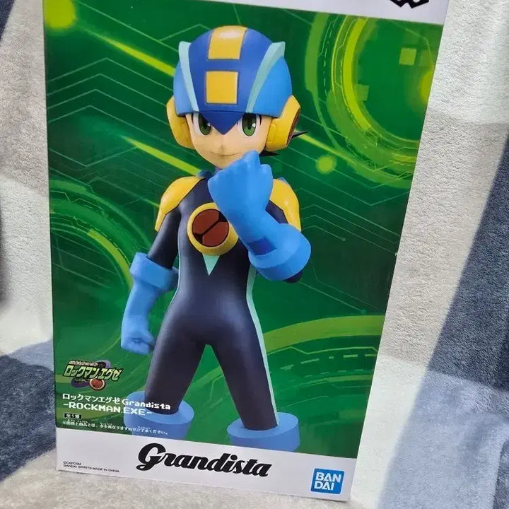 [BUNJANG] Mega Man Battle Network Rockman Grandista Figure (Sealed) / (미개봉) 록맨 에그제 피규어 록맨 그란디스타 피규어