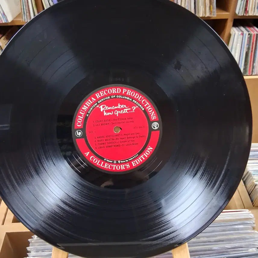 [BUNJANG] Old Jazz Lucky Strike Columbia Records Commemorative LP / 올드 재즈 럭키 스트라이크 콜롬비아 레코드 기념 LP