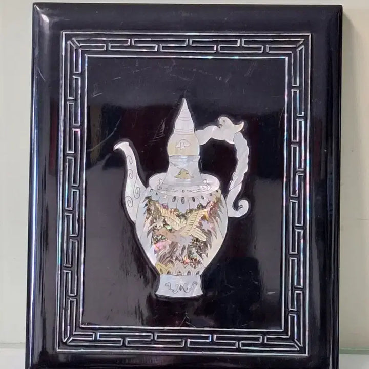 [BUNJANG] Korean Traditional Mother-of-Pearl Decorative Plaque / 근대사 수집 자료 옛날 민속품 한국 전통 자개