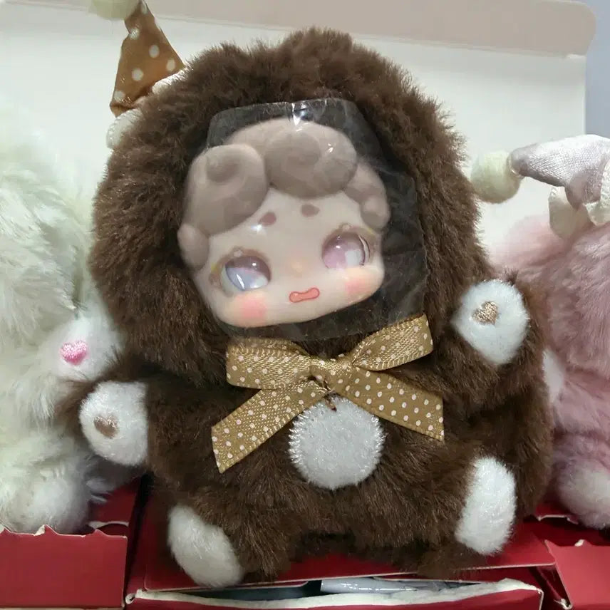 [BUNJANG] Lucky Draw Bamtokki V5 Mini Doll Full Box (Unsealed) / 럭키디어나이 밤토끼 V5 미니 인형 풀박 (단순개봉)