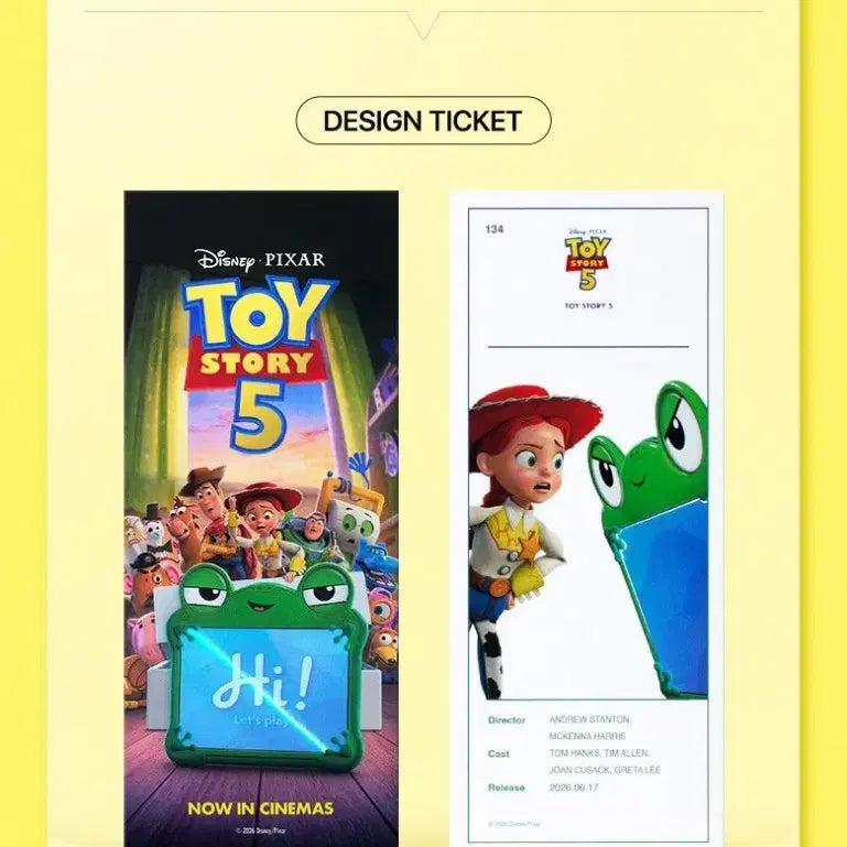 [BUNJANG] Toy Story 5 CGV TTT Unsealed / 토이스토리5 CGV TTT 미개봉