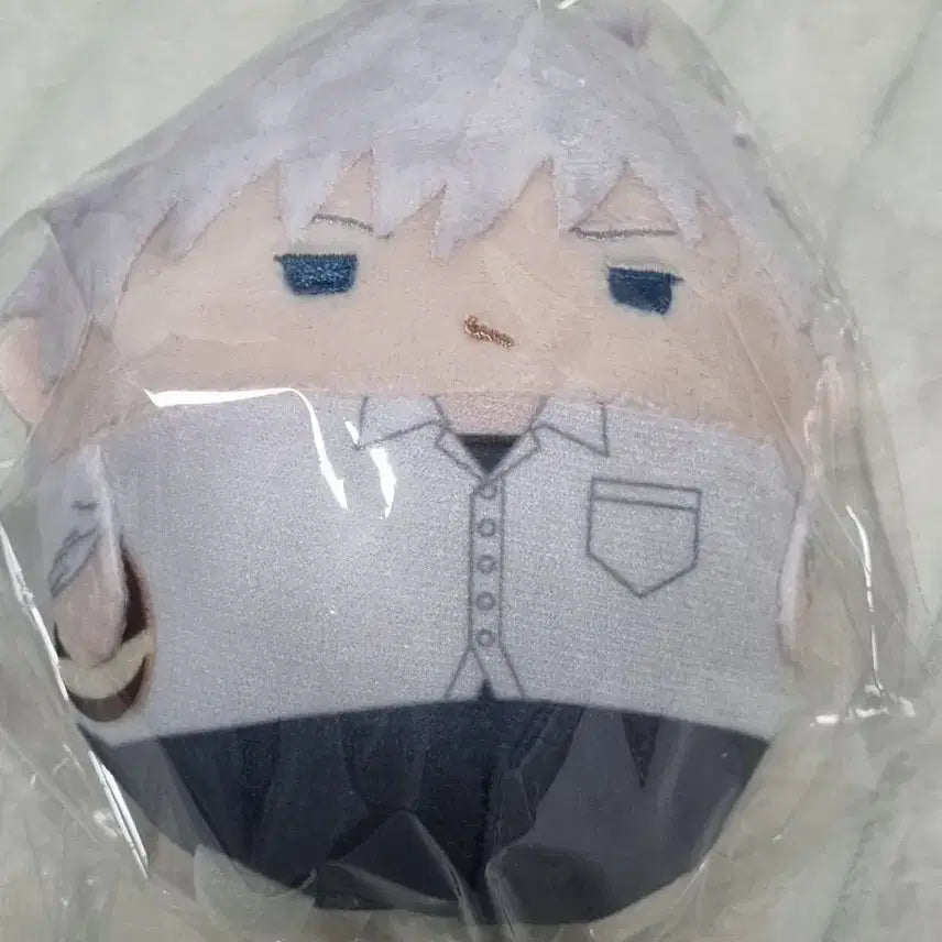 [BUNJANG] Jujutsu Kaisen Gojo Satoru Fuwa Kororin FuwaS Plush Doll / 주술회전 농구 고전 고죠 사토루 후와코로링 후와s 누이 인형