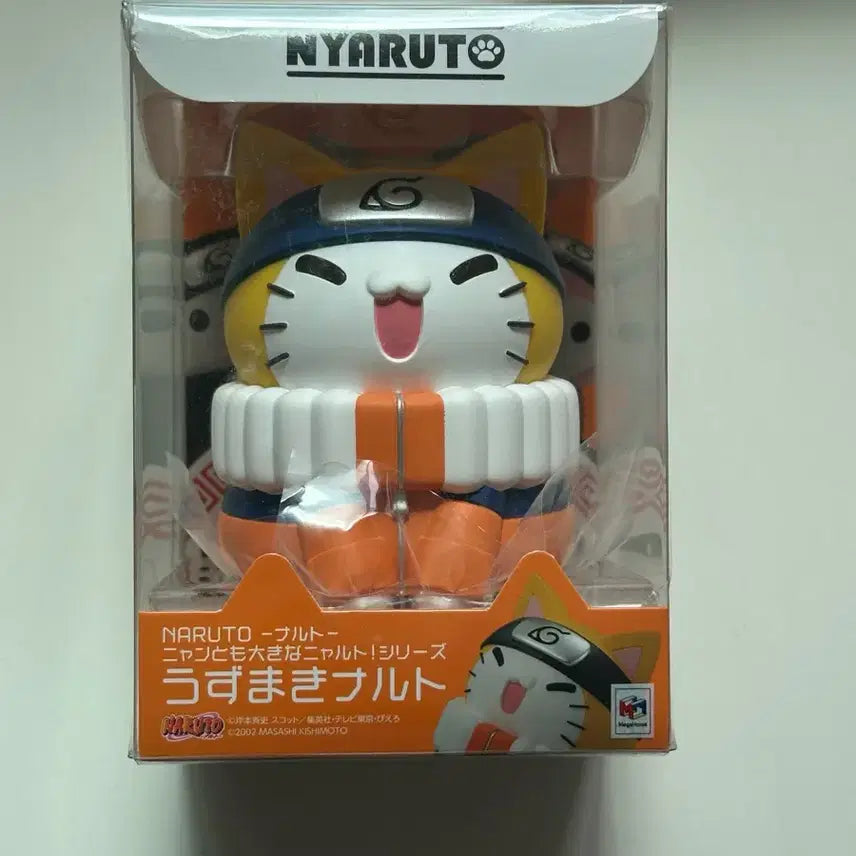 [BUNJANG] Megahouse Naruto Cat Figure Megacat (Unsealed) / 개봉양품) 빅 냐루토 메가캣 나루토 고양이 피규어 메가하우스