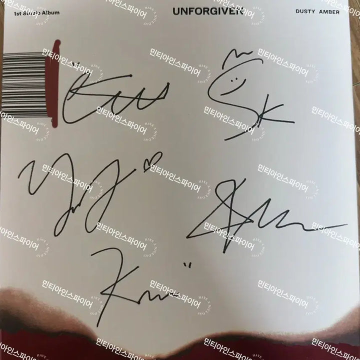 [BUNJANG] Le Sserafim UNFORGIVEN Signed Album / 비매) 르세라핌 UNFORGIVEN1 언포기븐 싸인 앨범
