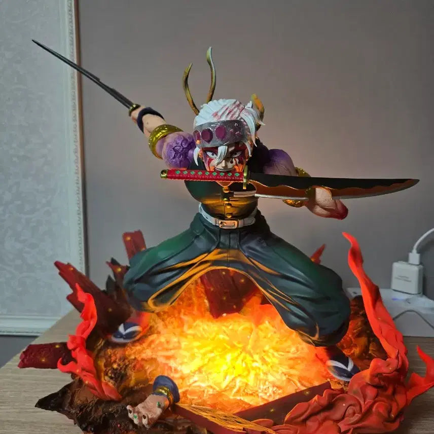[BUNJANG] FLY Tengen Demon Slayer Resin Figure (Damage Version) / FLY텐겐 귀멸의칼날 레진피규어