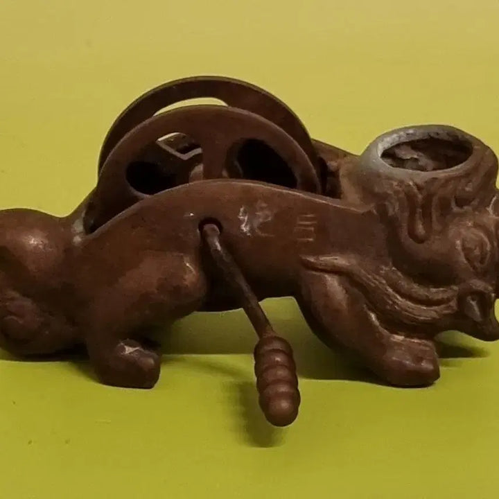 [BUNJANG] Bronze or Brass Ink Stone Container / 청동(또는 황동) 재질의 먹실통(먹줄통)