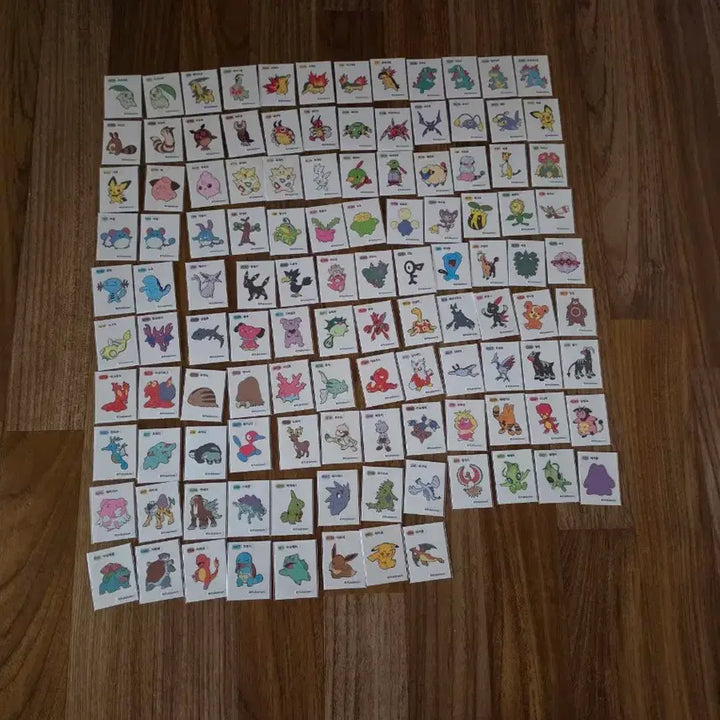 [BUNJANG] Pokemon Stickers Gen 1 &amp; 2 Bundle Set / 포켓몬 띠부씰 1세대159종중156종2세대116종일괄판매합니다