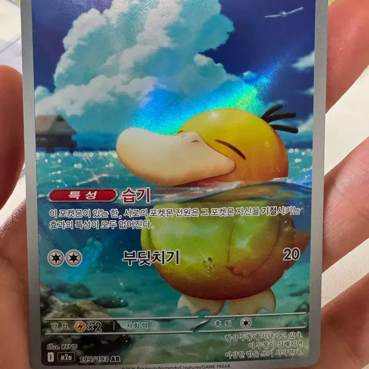 [BUNJANG] Pokemon Psyduck AR Card / 포켓몬카드 고라파덕 ar