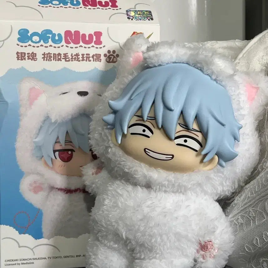 [BUNJANG] Gintama Yorozuya Gintoki Sakata Secret, Shinpachi Shimura, Kagura Shimura Plush Set / 은혼 소프누이 요로즈야 해결사 긴토키 시크릿 신파치 카구라