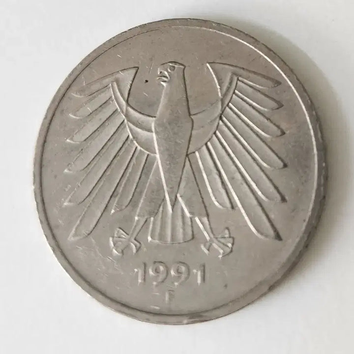 [BUNJANG] Germany 5 Deutsche Mark Coin 1991 / 독일 5마르크