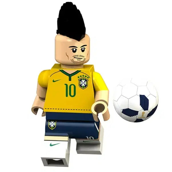 [BUNJANG] LEGO Custom World Cup Star Player Minifigure 5-Figure Set / 레고커스텀 축구 월드컵 스타선수 미니피규어 5종세트 미개봉 새상품