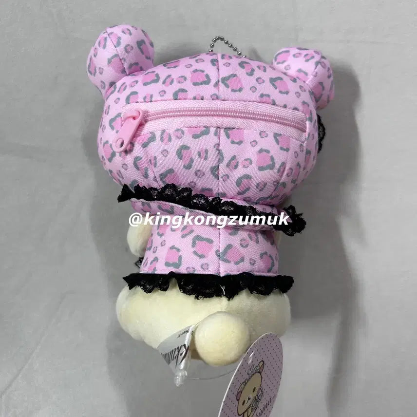 [BUNJANG] Spinns Korilakkuma Gal Fru Character Plush Pink Leopard Limited Edition / 당일발송)스핀즈 코리락쿠마 갸루 한정누이 한정인형 핑크호피 spinns