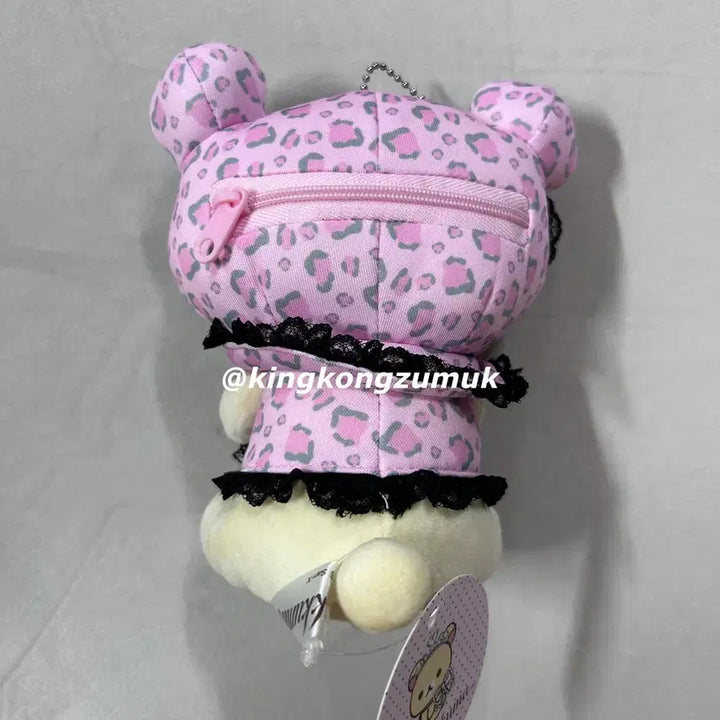 [BUNJANG] Spinns Korilakkuma Gal Fru Character Plush Pink Leopard Limited Edition / 당일발송)스핀즈 코리락쿠마 갸루 한정누이 한정인형 핑크호피 spinns