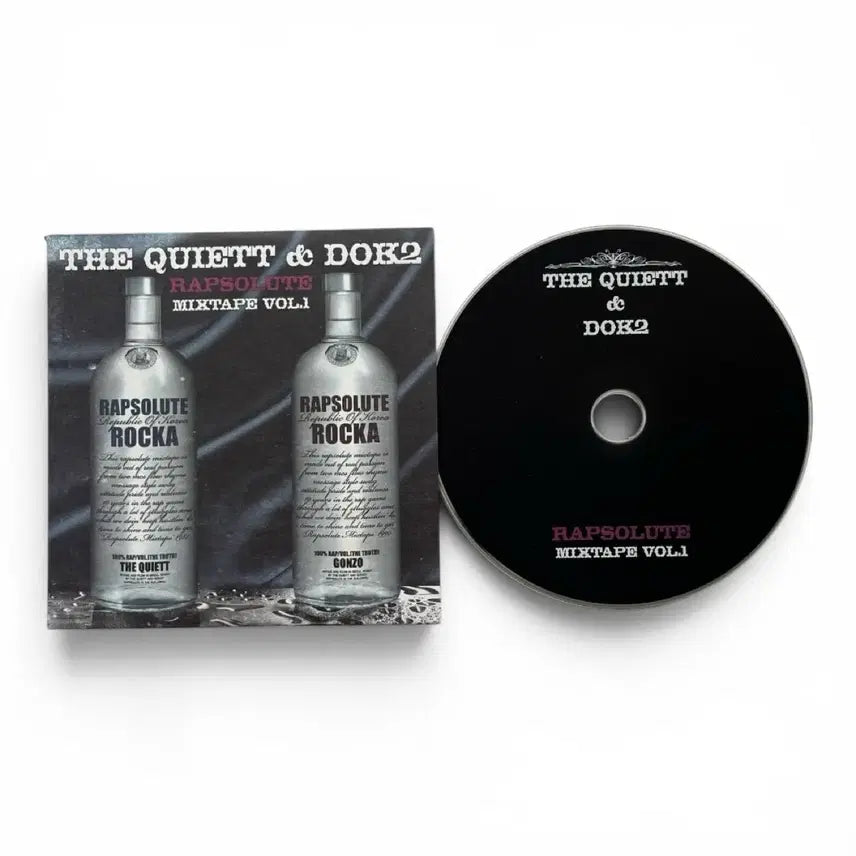 [BUNJANG] The Quiett &amp; Dok2 Rapsolute Mixtape Vol.1 CD / 더 콰이엇 &amp; Dok2 - Rapsolute Mixtape Vol.1