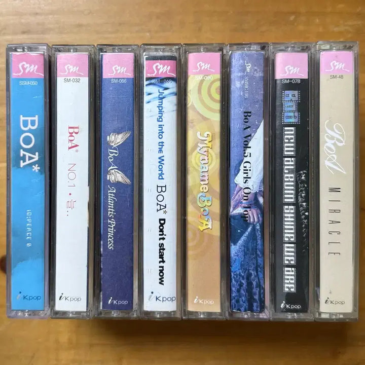 [BUNJANG] BoA Cassette Tape Bundle Set / 보아 (BoA) 카세트테이프 모음