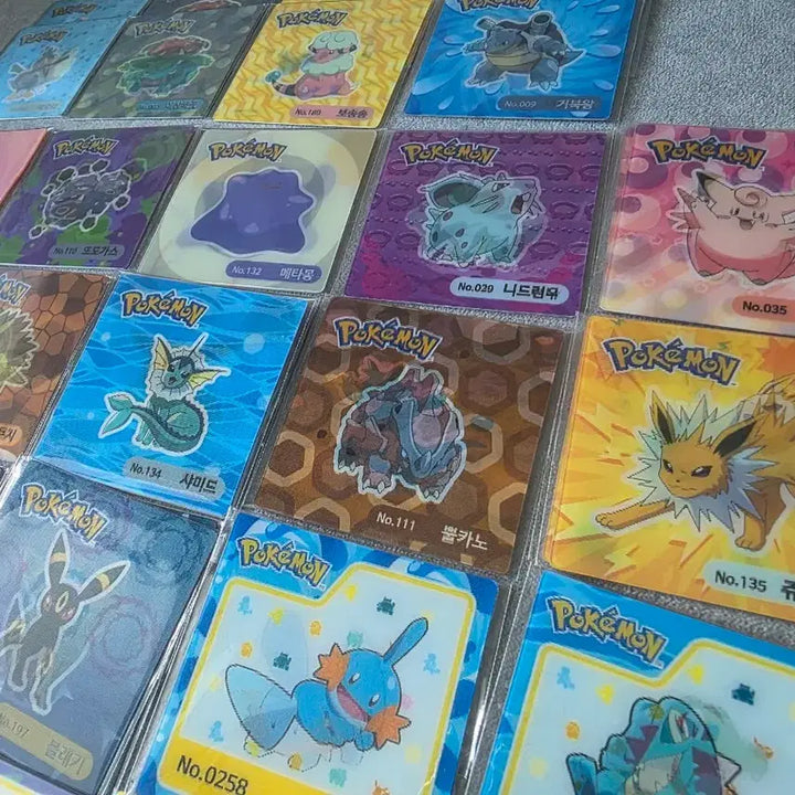 [BUNJANG] Pokemon Lenticular Cards / 포켓몬 렌티큘러