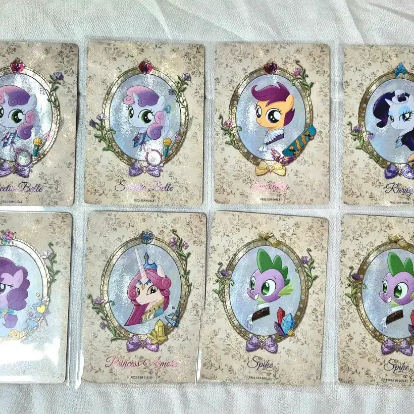 [BUNJANG] Kayou My Little Pony FX02 SSR Grade Standard Card Bundle Set / [일괄] kayou 카이유 마이리틀포니 FX02 SSR등급 일반카드 다수