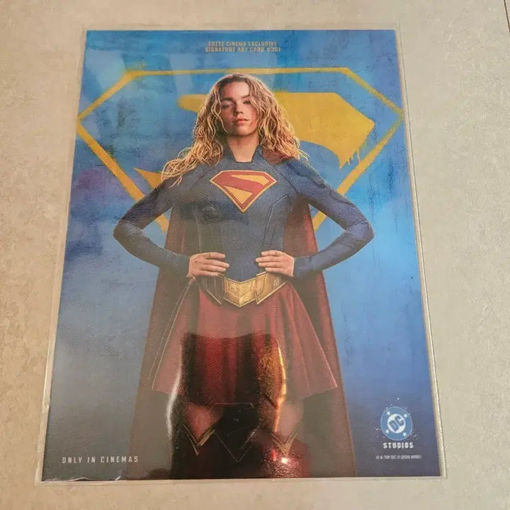 [BUNJANG] Supergirl Art Card Sealed / 슈퍼걸 아트카드 미개봉 판매합니다