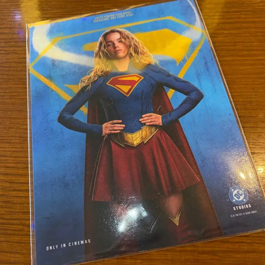 [BUNJANG] Supergirl Art Card / 슈퍼걸 아트카드