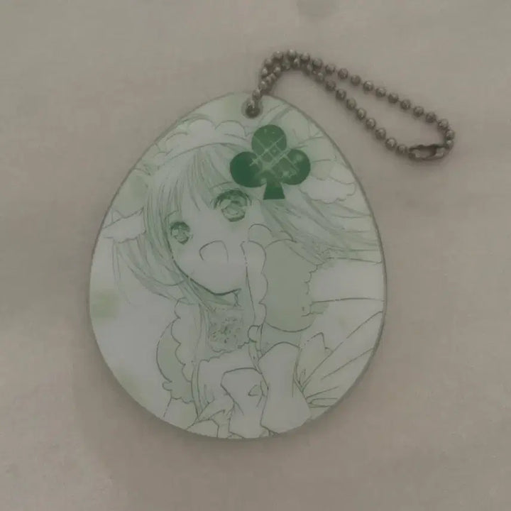 [BUNJANG] Shugo Chara! Ichiban Kuji Amu Guardian Character Egg Keychain (Green) / 캐릭캐릭체인지 캐캐체 제일복권 아무 수호알 키링