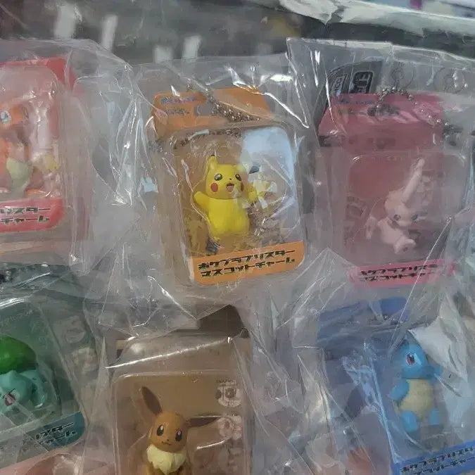 [BUNJANG] Pokemon Mascot Figure Gacha Set (6 Figures) / 포켓몬스터 마스코트 피규어 가챠 6종 세트