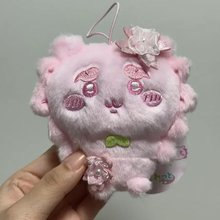 [BUNJANG] Chiikawa Shisa Sakura Mascot / 치이카와 시샤 벚꽃 마스코트(일본내수용)