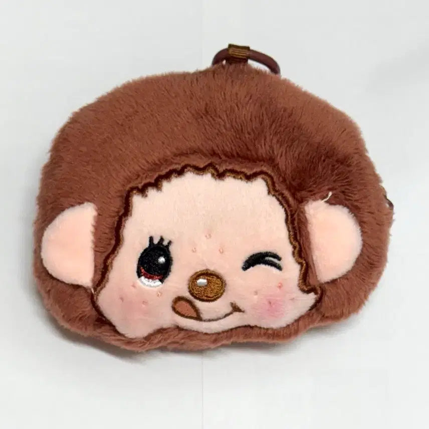 [BUNJANG] GS25 Monchhichi Keyring Pouch / GS25 몬치치 키링 파우치 인형 얼굴 페이스