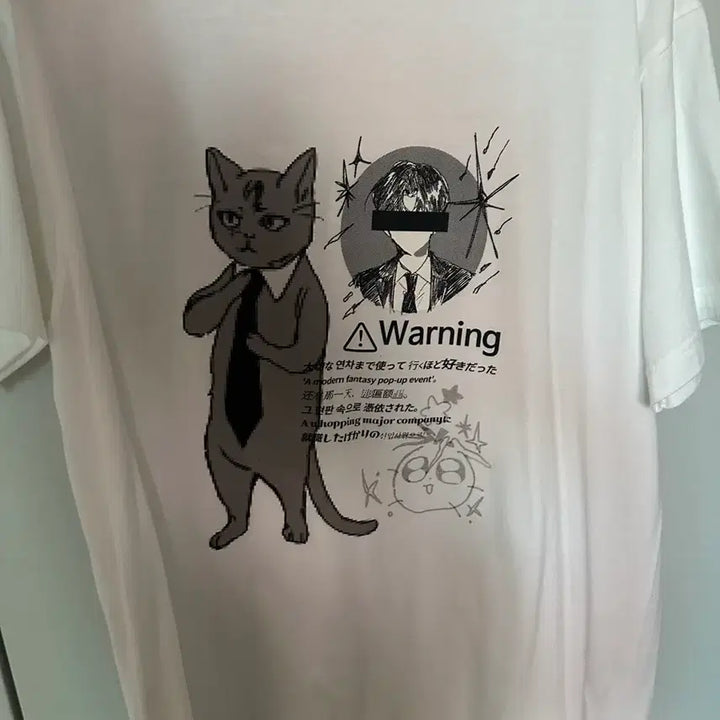 [BUNJANG] Goedam Chulgeun Kim Sol-eum-nyang T-Shirt M / 괴담출근 장벅님 김솔음냥 티셔츠 M